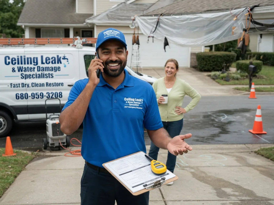 Ceiling Leak Cleanup Portland, CT FAQs